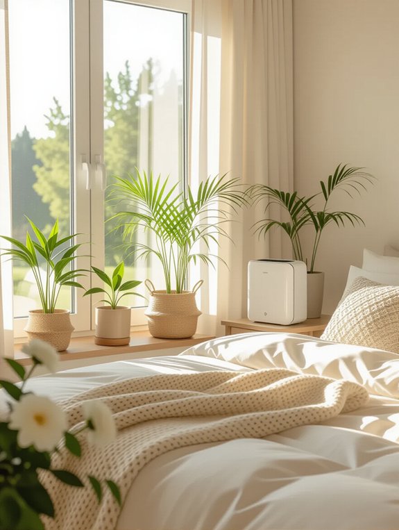 enhance bedroom air quality