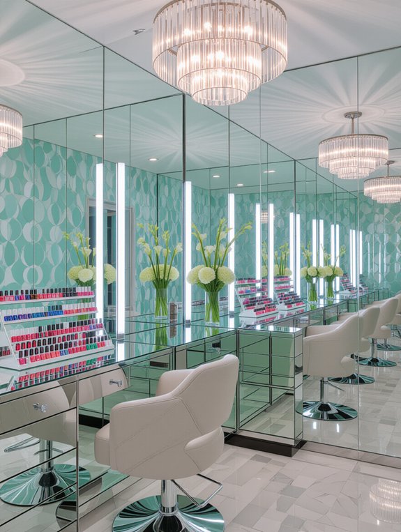 enhance space with mirrors