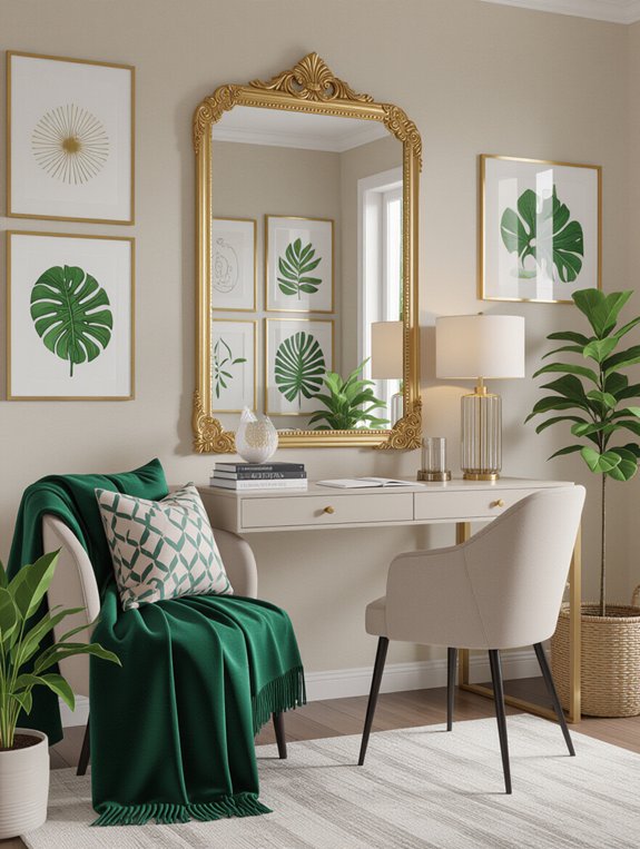 enhance space with mirrors