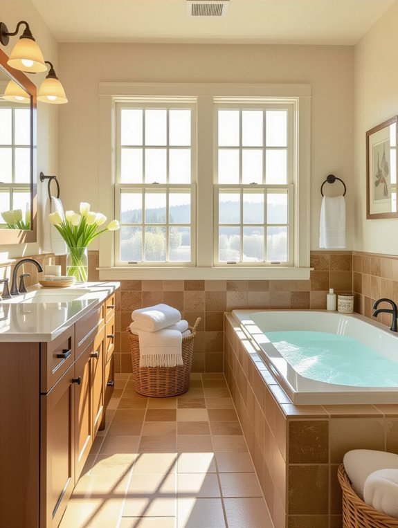 family friendly bathroom design