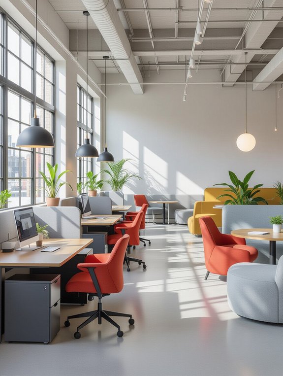 flexible and stylish workspace