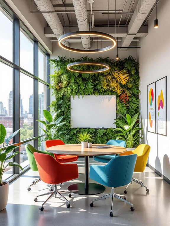 flexible collaborative meeting spaces