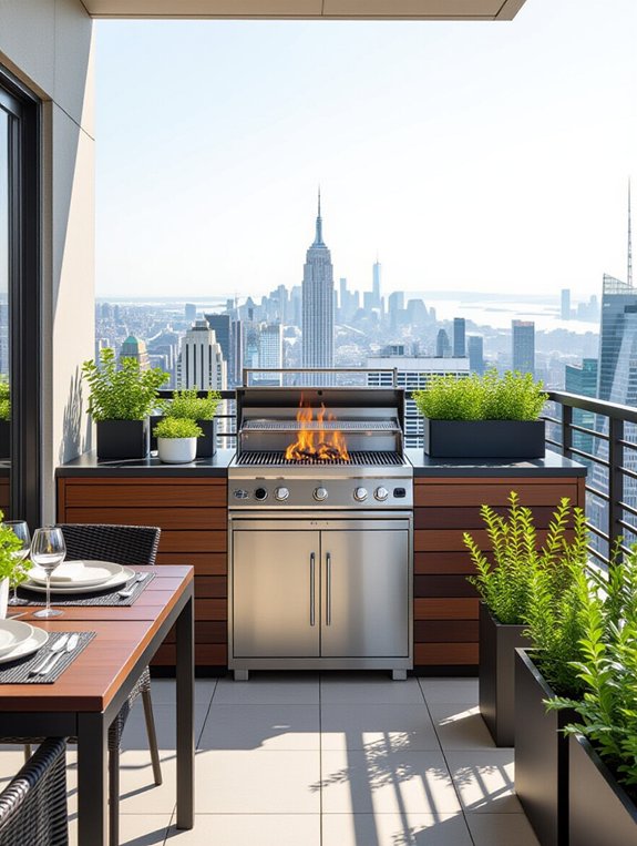 folding tables for grilling