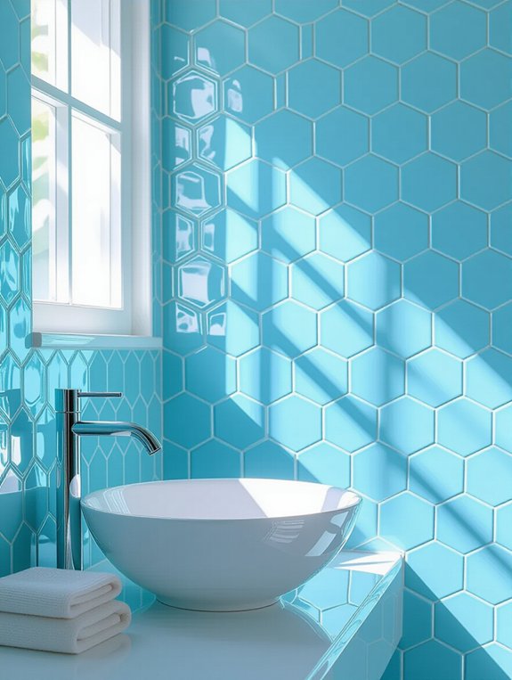 fresh modern bathroom design