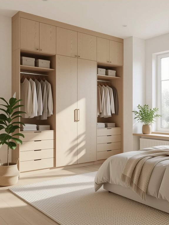 functional stylish wardrobe design