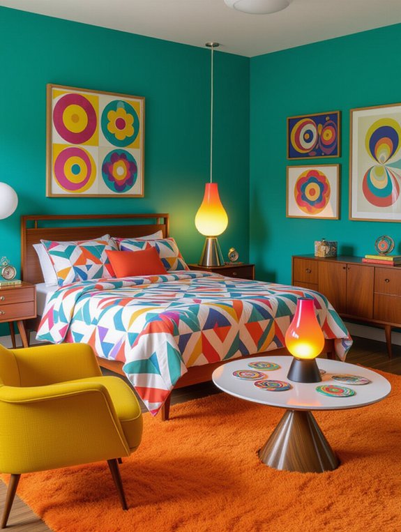 funky retro bedroom furniture
