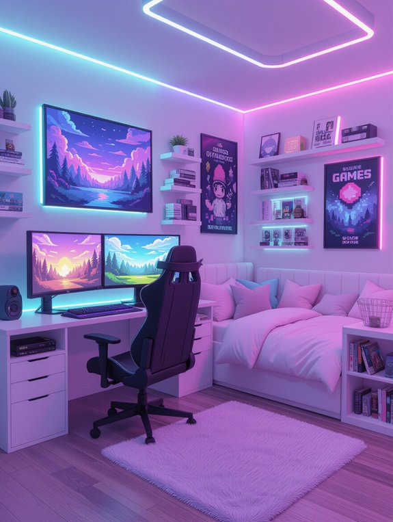 gaming comfort and immersion