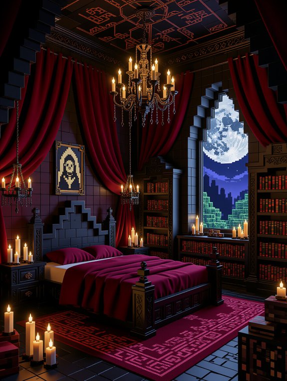 gothic dark enchanting retreat
