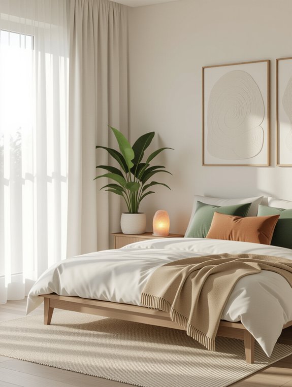 harmonious bedroom decor selection