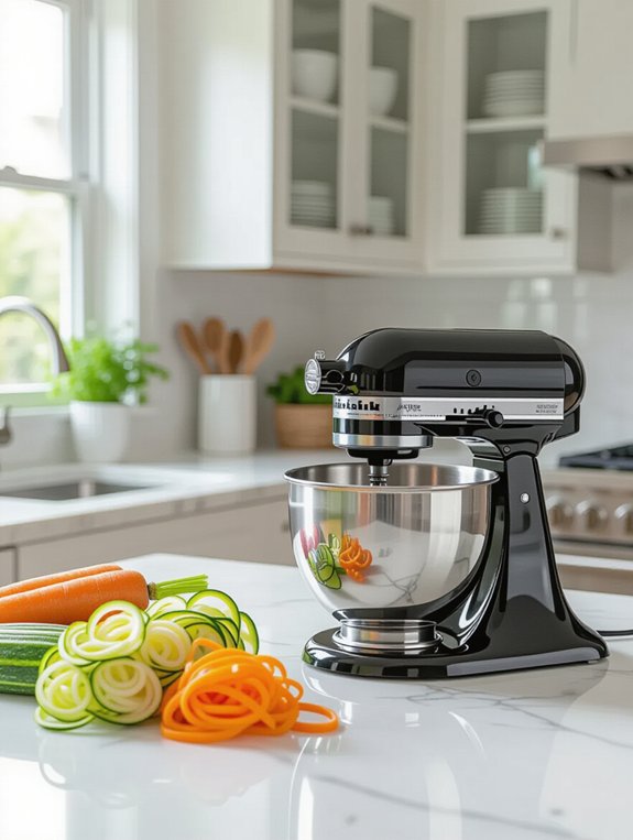 healthy vegetable spiralizer attachment