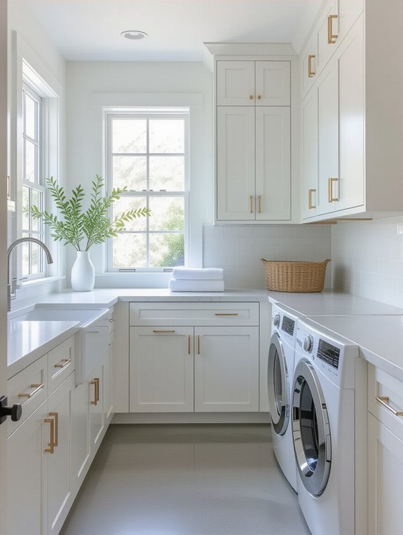 hidden appliances serene design