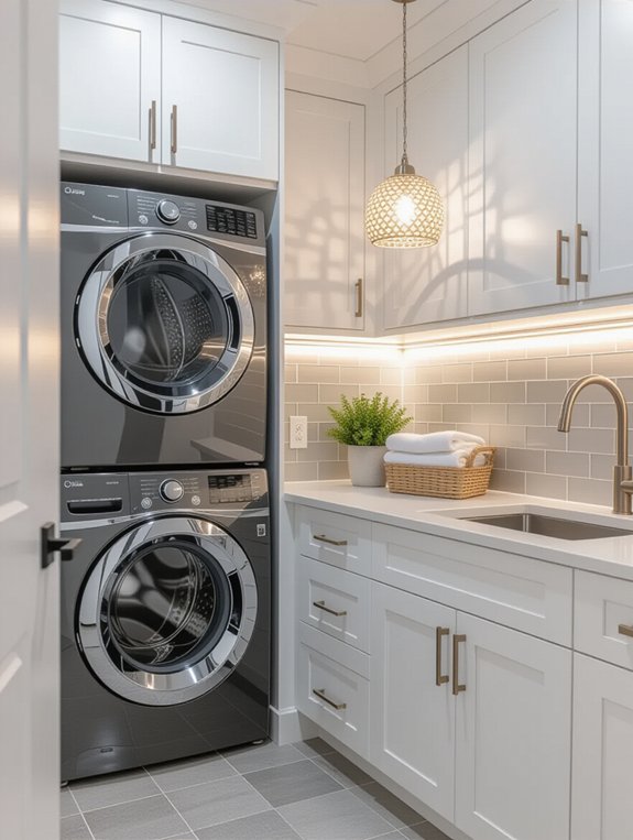 hidden washer dryer solutions