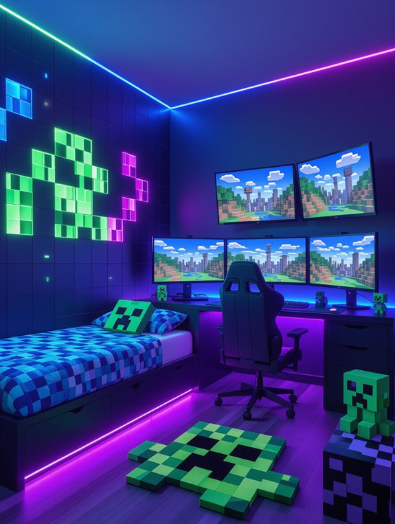 immersive high tech gaming den