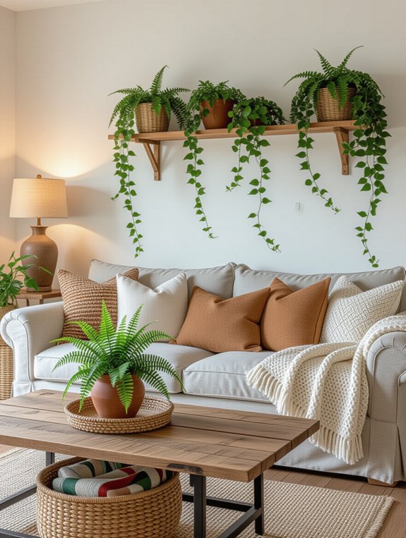 incorporate plants for freshness