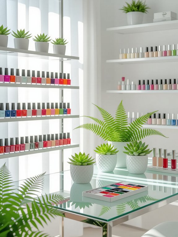 incorporate plants for vibrancy