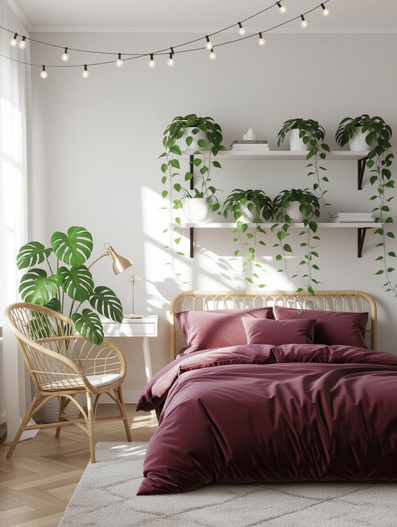 integrate plants for freshness