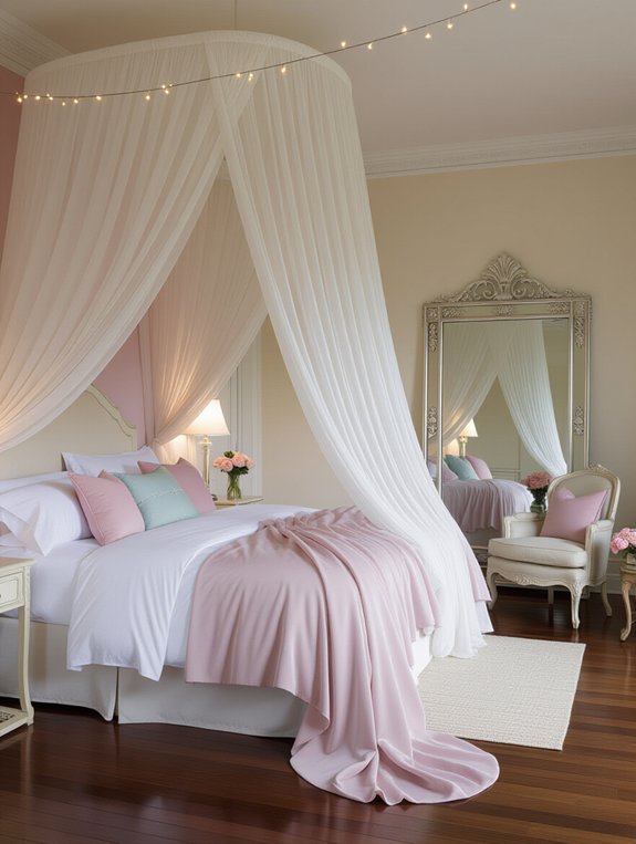intimate romantic bedroom retreat