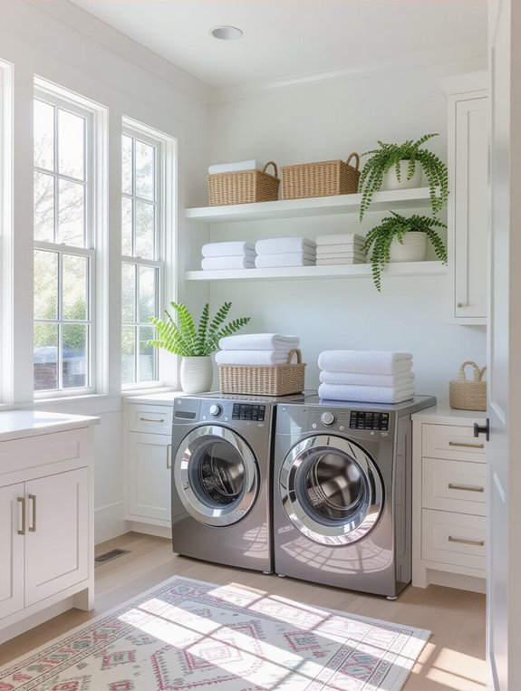 inviting laundry room aesthetics
