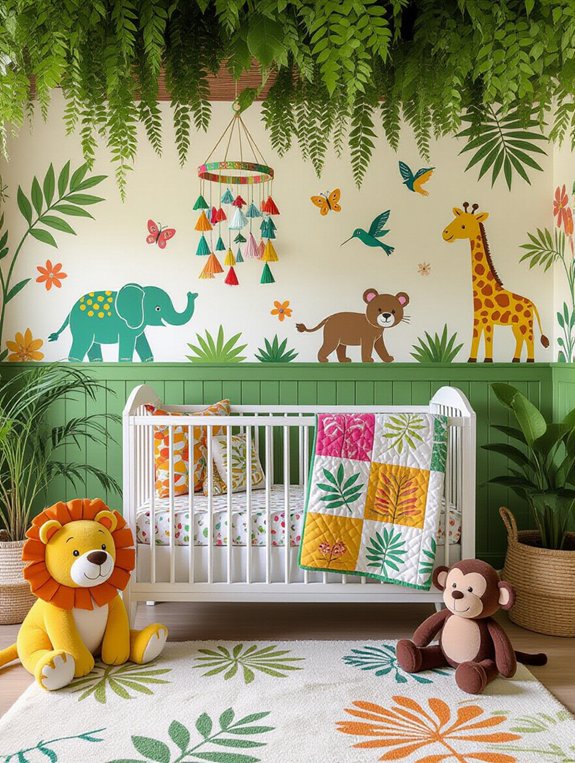 jungle adventure nursery decor
