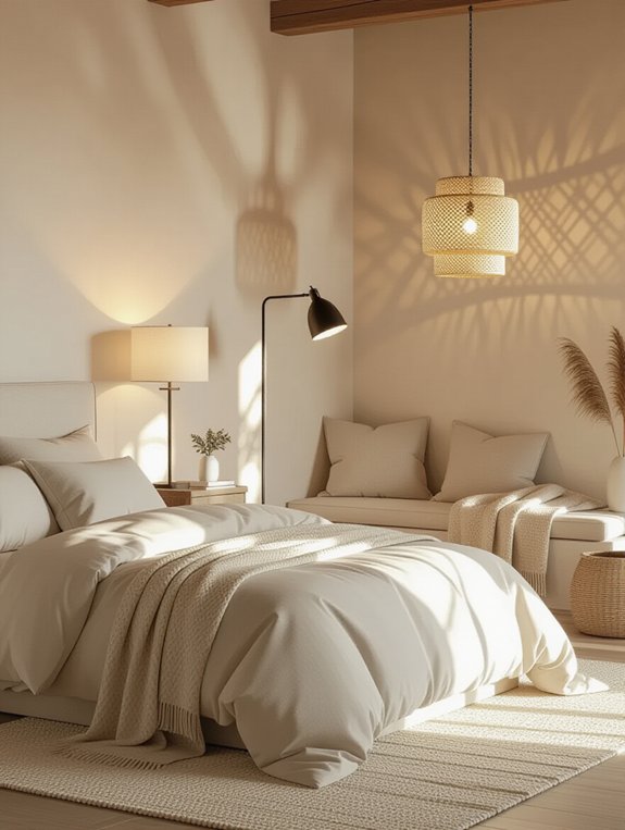 layered lighting for ambiance