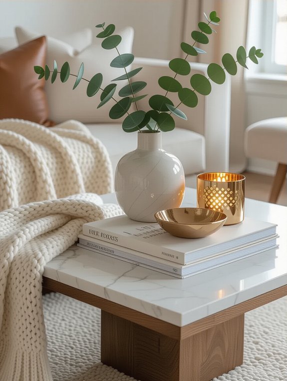 layering textures for aesthetics