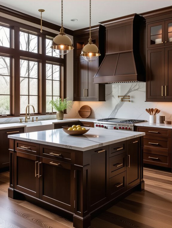 luxurious dark wood elegance