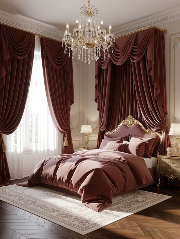 luxurious fabric window treatments
