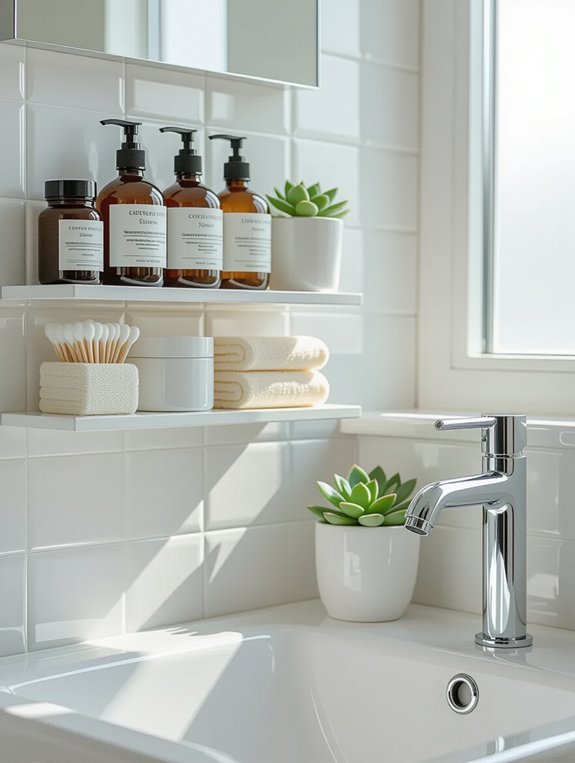maximize bathroom organization efficiently