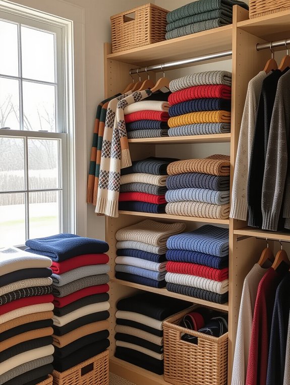 maximize closet space efficiently
