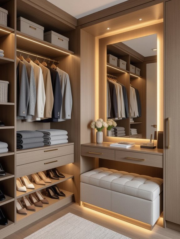 maximize closet space efficiently