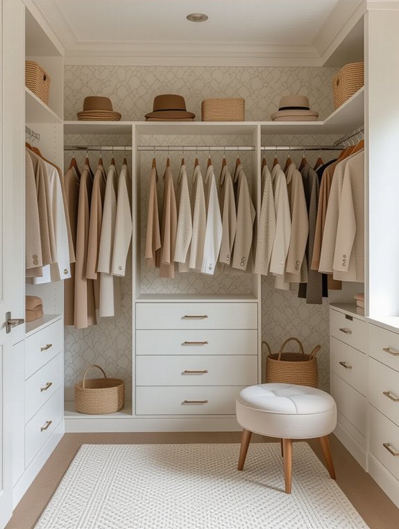 maximize closet space efficiently