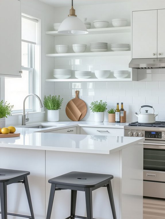 maximize compact kitchen space