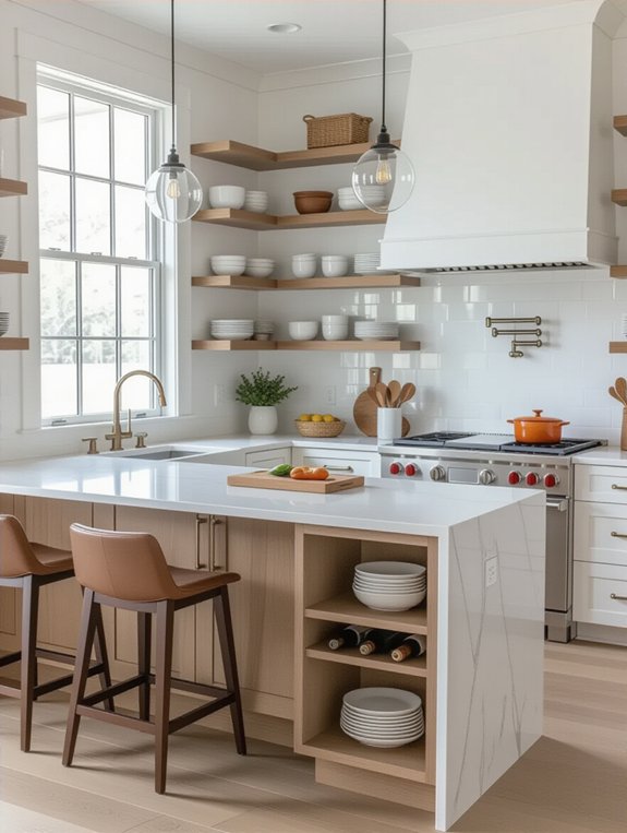 maximize corner kitchen space