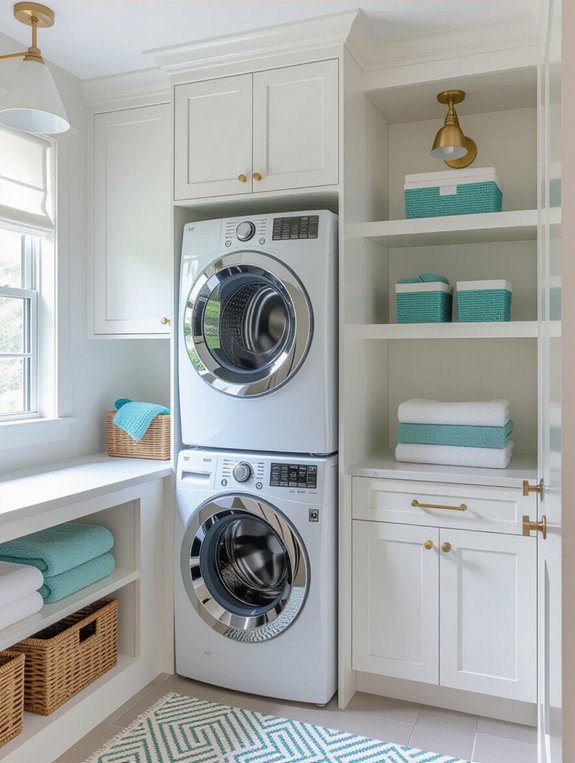 maximize corner laundry space