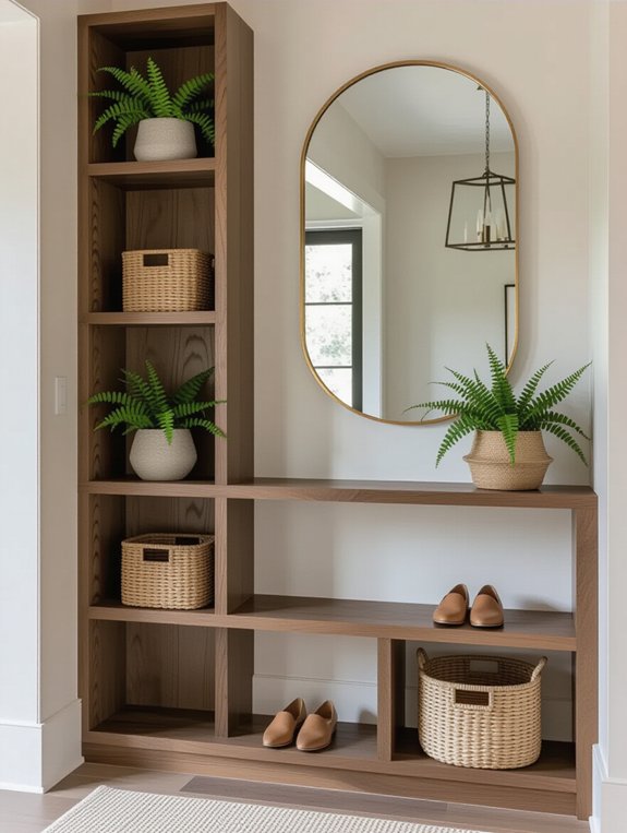 maximize entryway storage style