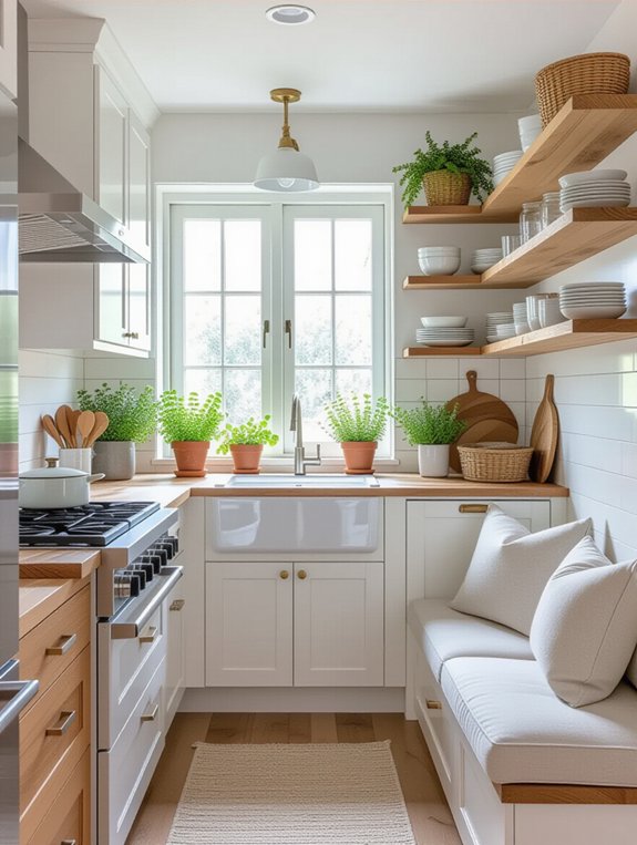 maximize kitchen corner space