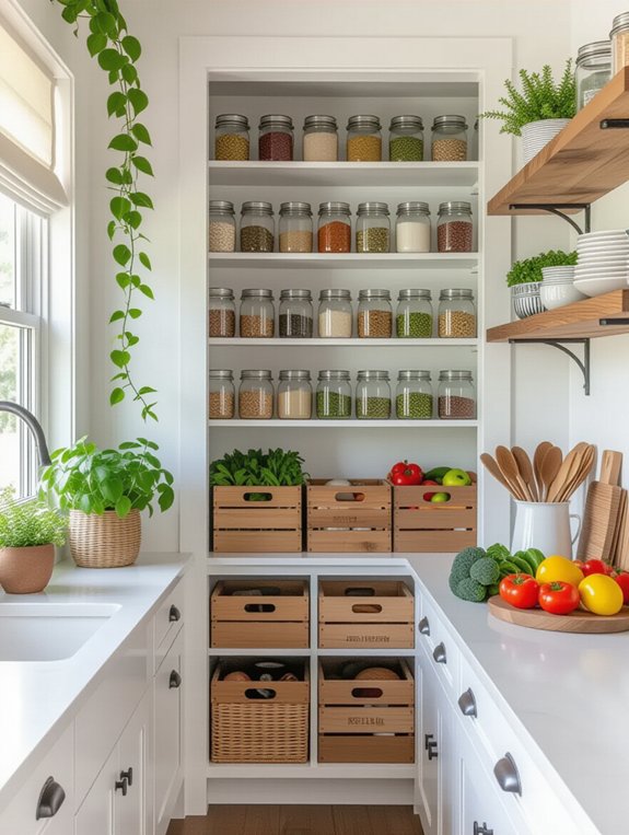 maximize kitchen storage space