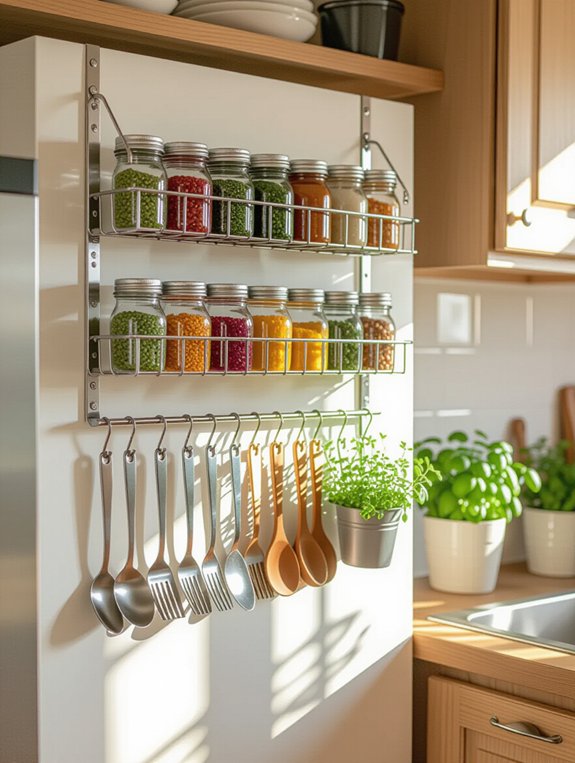 maximize kitchen storage space