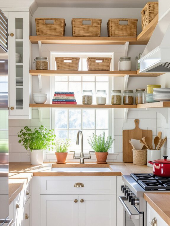 maximize kitchen storage space