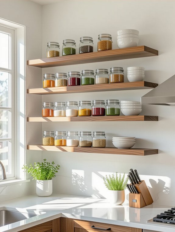 maximize kitchen vertical space