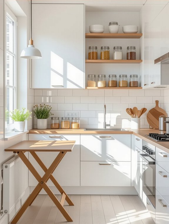 maximize kitchen workspace options