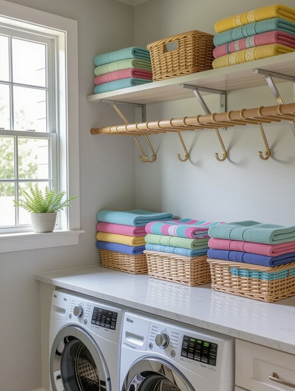 maximize laundry room space