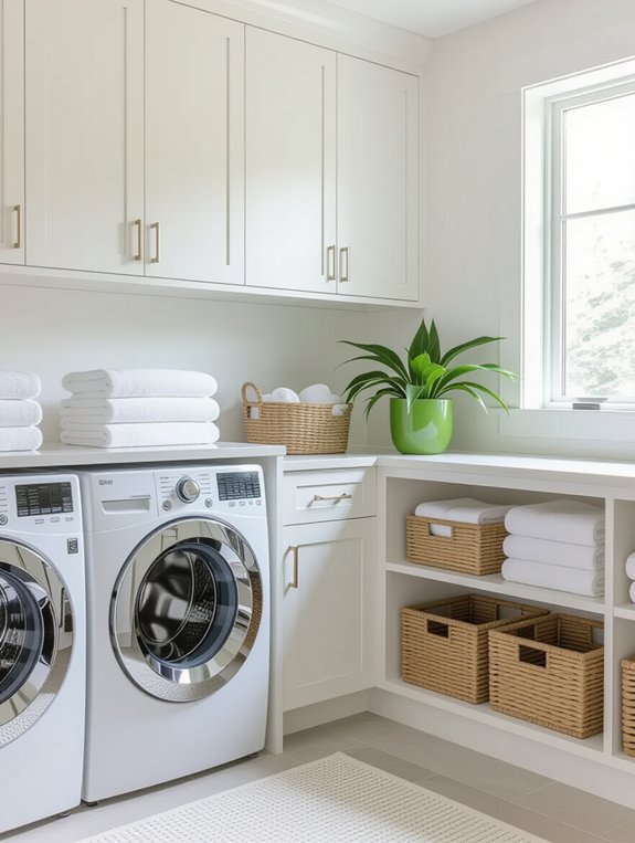 maximize laundry room space