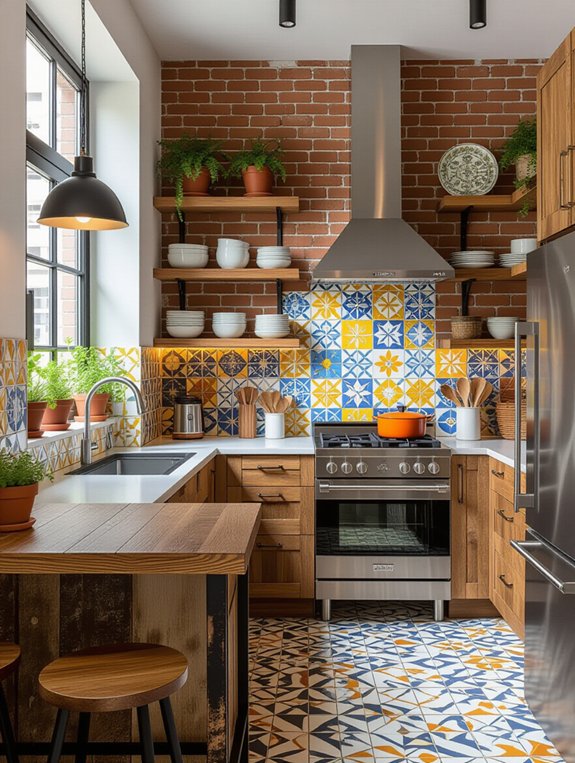 maximize small kitchen space