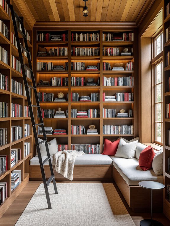 maximize vertical library space