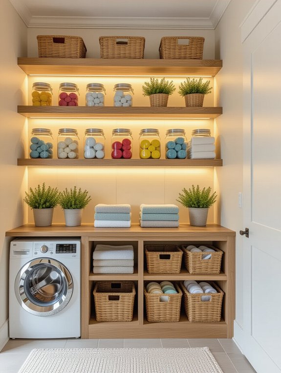 maximize vertical storage space