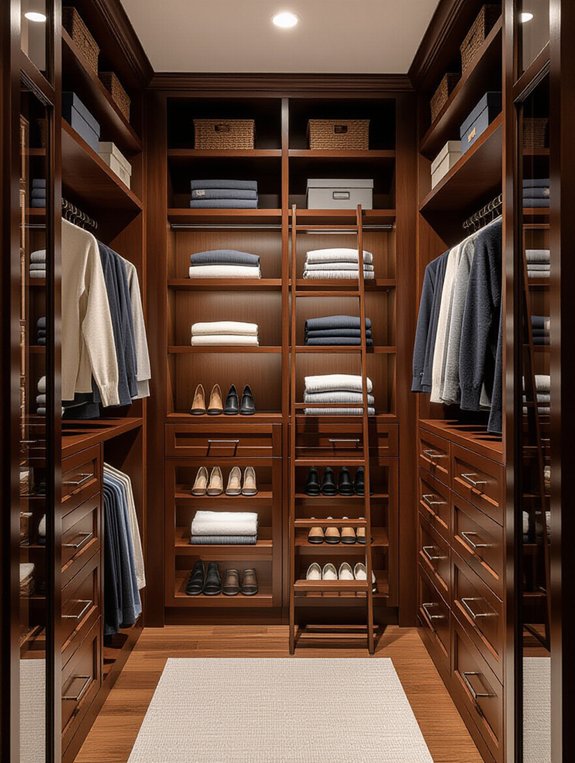 maximize vertical storage space
