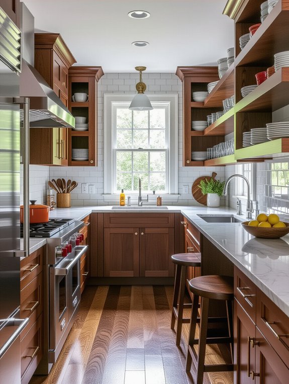 maximized kitchen efficiency design