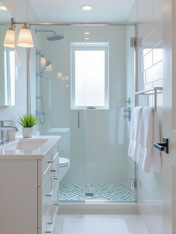 maximized space sleek fixtures