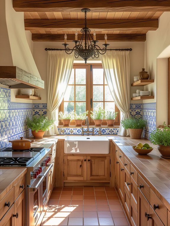 mediterranean kitchen lighting ideas